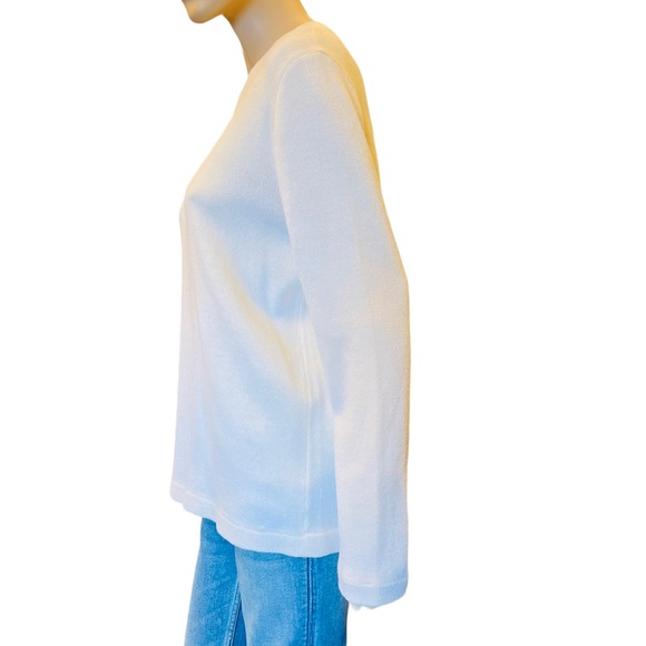 St John Minimalistic Knit Sweater Size Large in good condition no flaws preowned - Picture 4 of 8